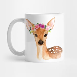 Cute Floral Gazelle gift for Gazelle & Deer lover Mug